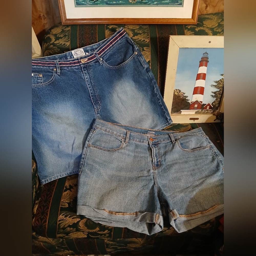 Old navy  And Carolina Blues plus size denim shorts Bundle